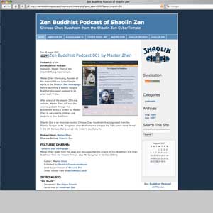 WebBlog of Zen Buddhist Podcast